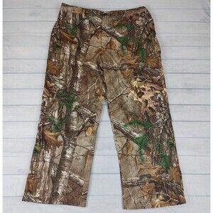 Rocky Realtree Xtra Camo Lined Pants Scent IQ Atomic Men's XL (40x29) No Pockets